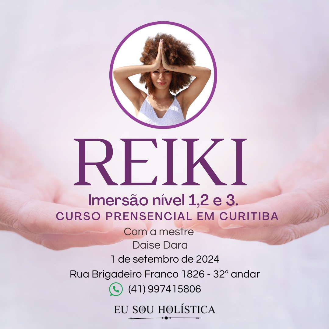 Curso Imersivo Reiki com Daise Dara